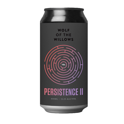 Wolf of the Willows Persistence II Rye Imperial Barrel Aged Stout 2021 440ml Can