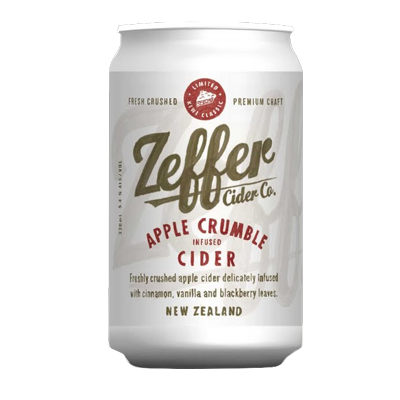 Zeffer Apple Crumble Cider 330ml Can